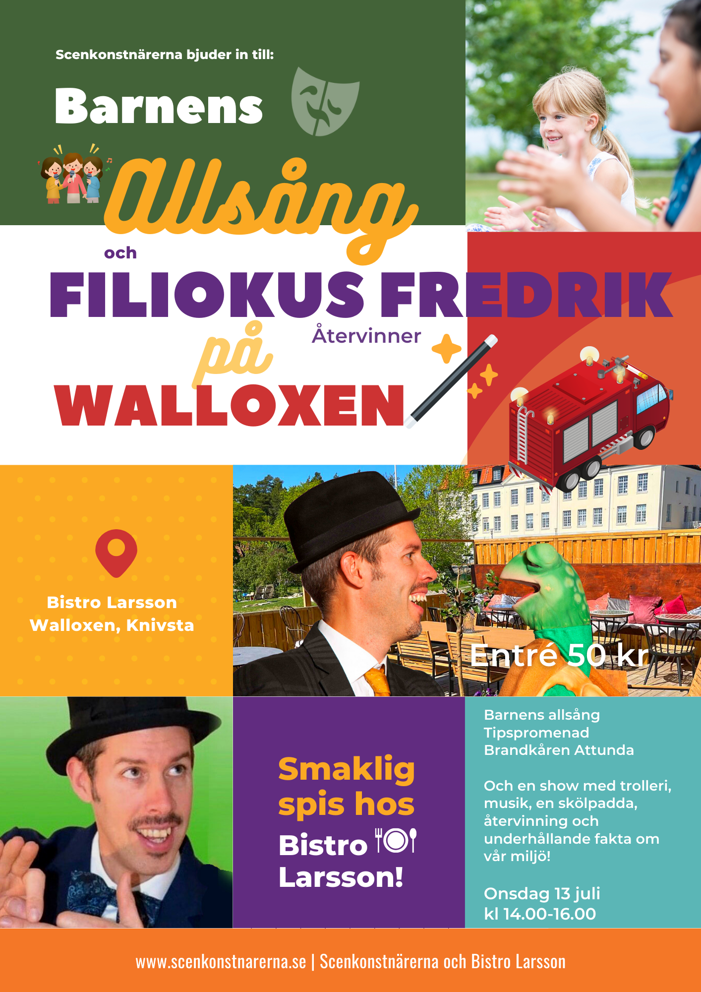 Filiokus Fredrik på Walloxen Knivsta