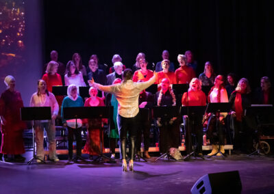 Kören Knivsta Voices - en pop och rockkör för alla! Fotograf Elin Krånglin